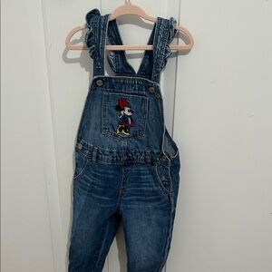 GAP Kids Overalls with Minnie Mouse - Denim Blue